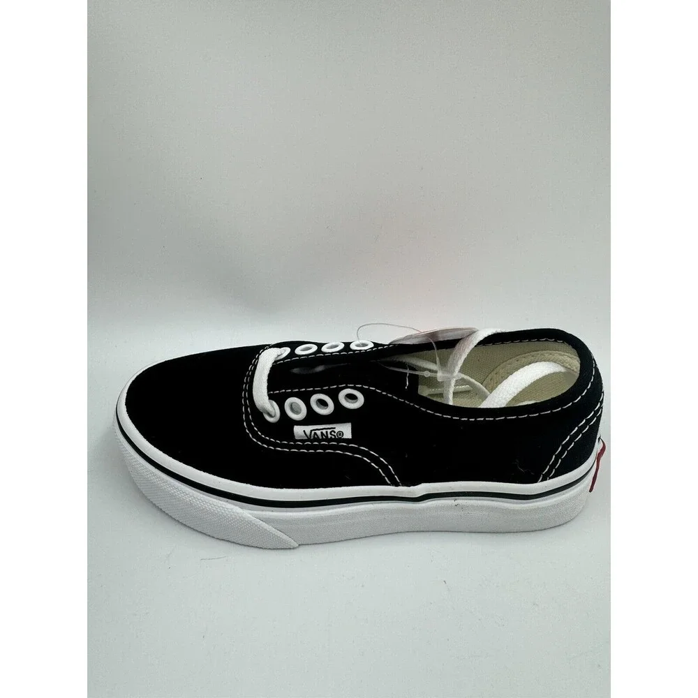 Children Unisex Sneakers Shoes Vans Kids Authentic Size 11 Black/White New